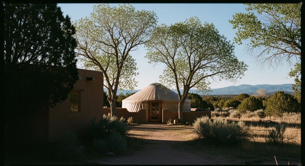 The Wellness Yurt at Los Poblanos — Sound, Soak & Movement in Albuquerque