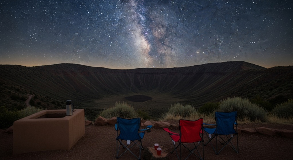 Valles Caldera National Preserve — After Dark & Night Sky in Albuquerque