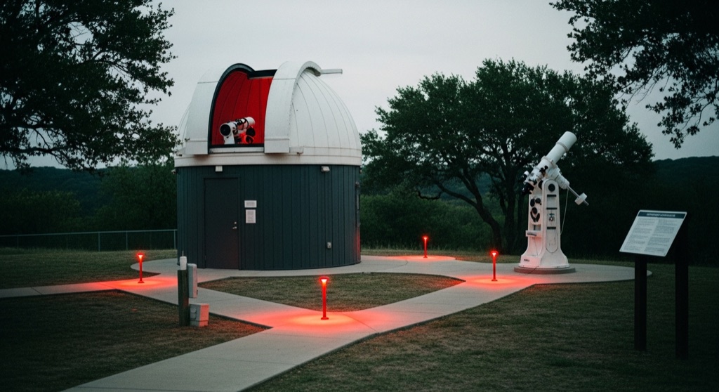 Eagle Eye Observatory at Canyon of the Eagles — After Dark & Night Sky in Austin