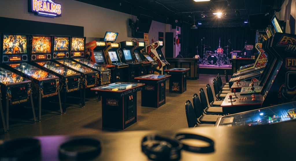 Realms — Arcades & Oddball Play in Boise