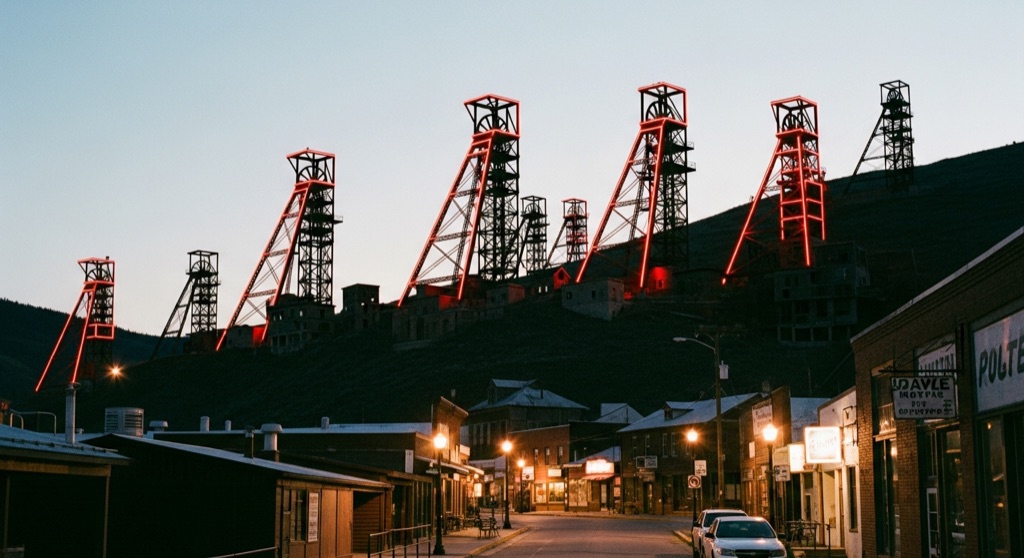 Butte's Headframes (Gallows Frames) — Oddities & Curiosities in Butte