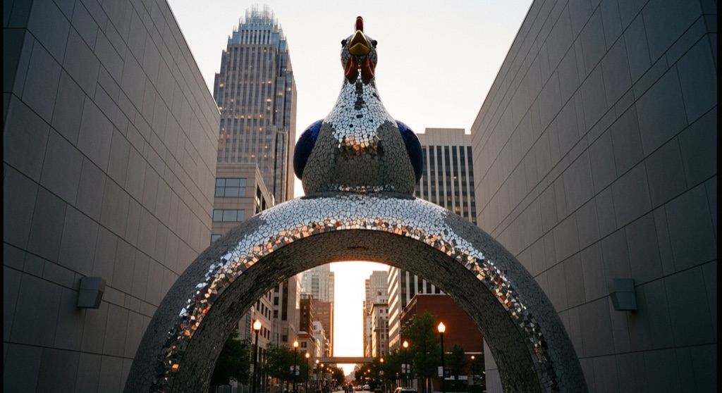 Firebird ("Disco Chicken") — Quirky Museums & Collections in Charlotte