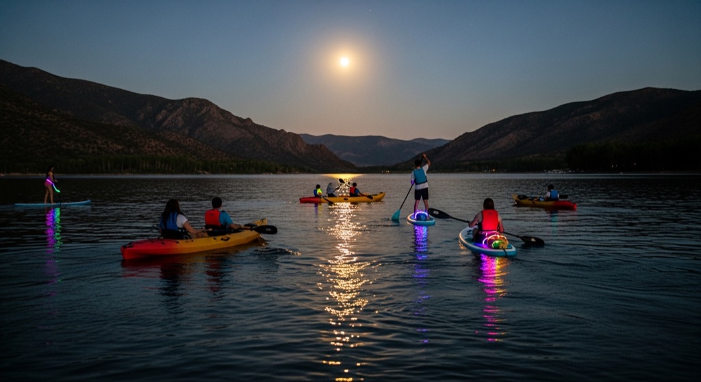 Mountain Island Lake Paddle Co. — After Dark & Night Sky in Charlotte