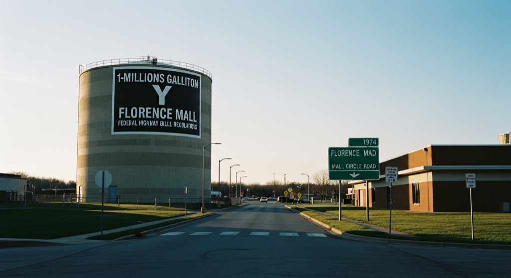 Florence Y'all Water Tower — Roadside & Outdoor Oddities in Cincinnati