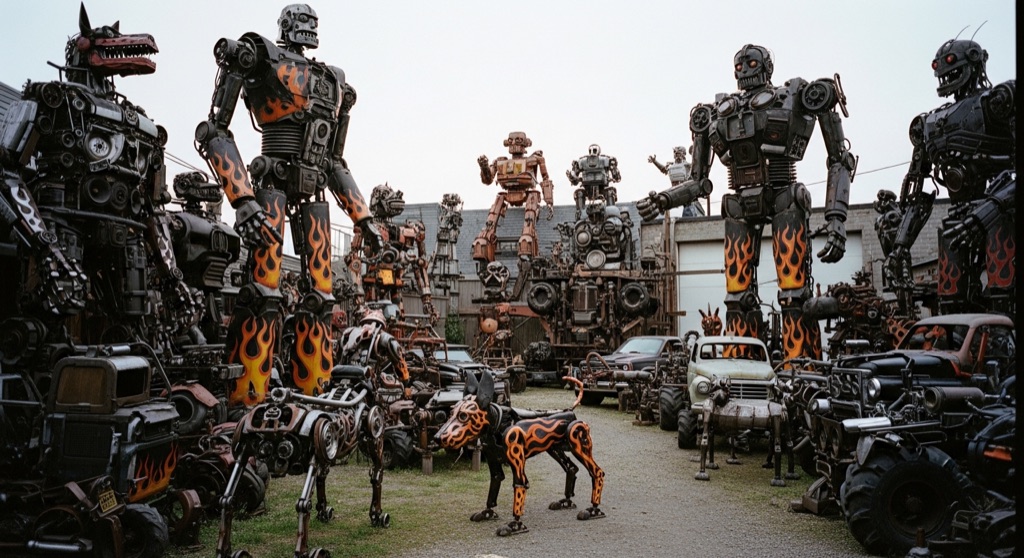 Tim Willis' Junkyard Playground — Roadside & Outdoor Oddities in Cleveland