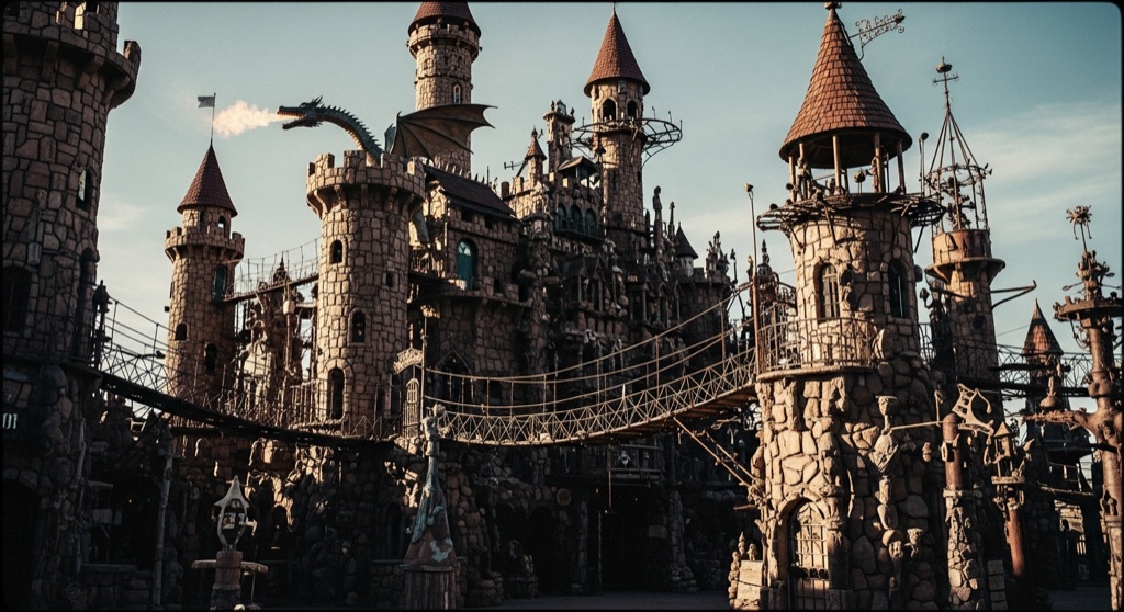Atmosphere of Bishop Castle — Rye (south of Colorado Springs)