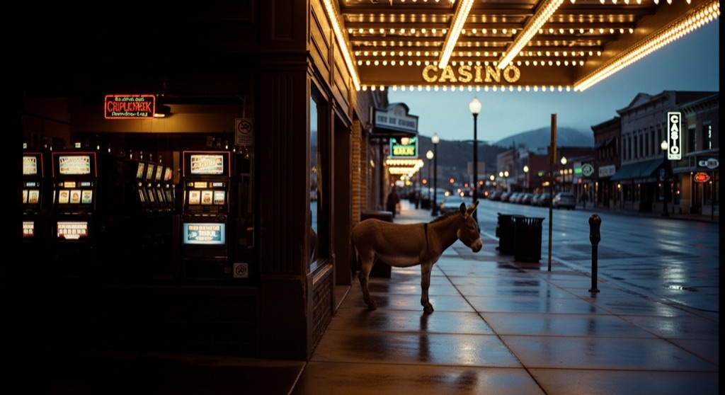 Atmosphere of Cripple Creek Wild Donkey Herd — Cripple Creek