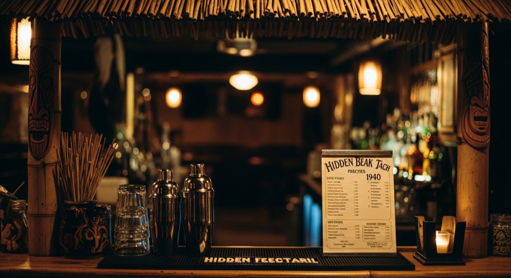 Atmosphere of Hidden Peak Tiki Lounge — Westcliffe