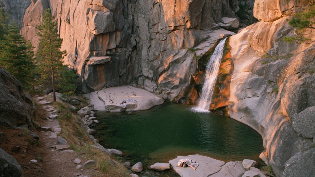 Atmosphere of Paradise Cove / Guffey Gorge Swimming Hole — Guffey / Cripple Creek area (south of Divide), Colorado