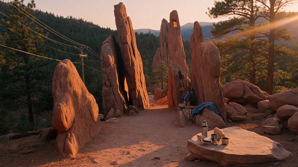 Atmosphere of Red Rocks Trail Loop (Woodland Park) — Woodland Park / Pike National Forest