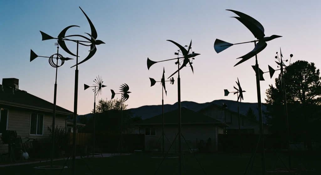 Atmosphere of Starr Kempf's Kinetic Sculptures — Old Colorado City & the Westside