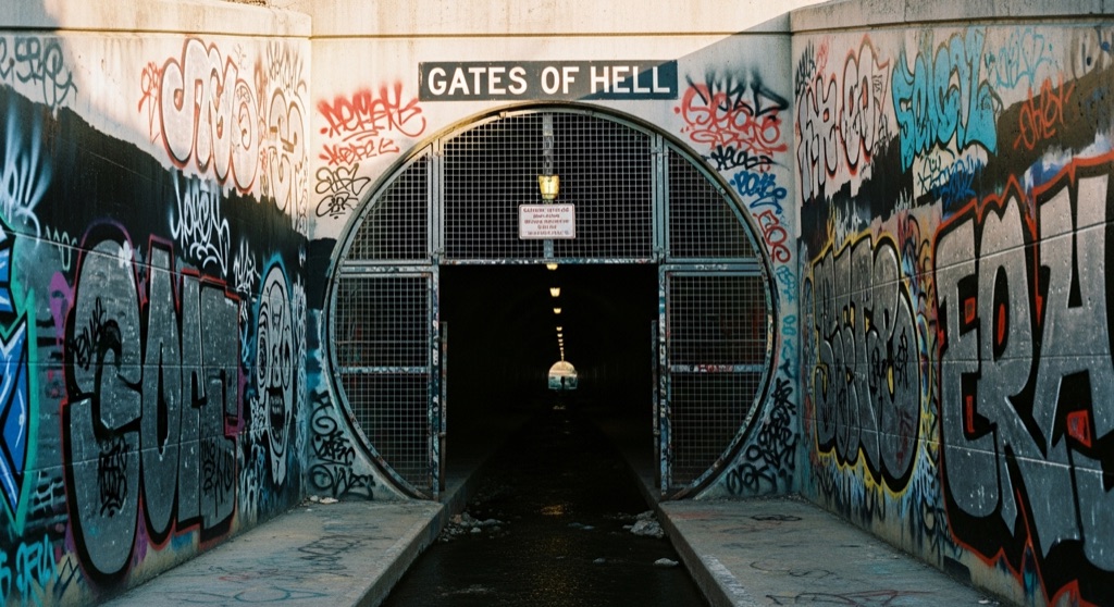 Gates of Hell / Blood Bowl — Roadside & Outdoor Oddities in Columbus