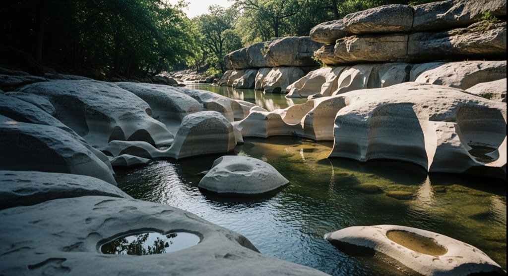 Atmosphere of Big Rocks Park — Glen Rose