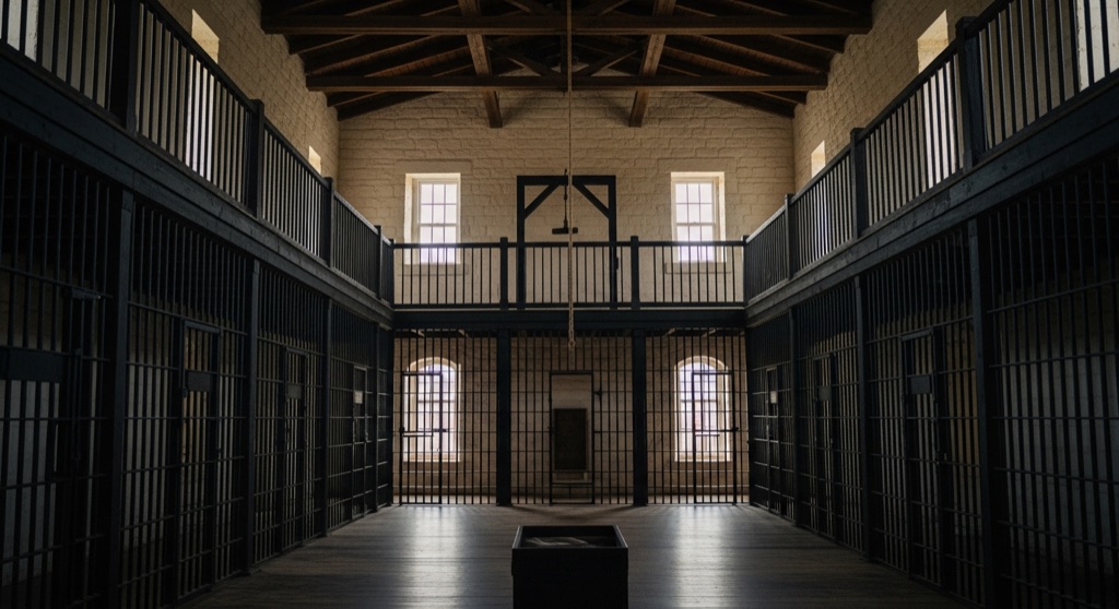 Atmosphere of Hood County Jail Museum — Granbury
