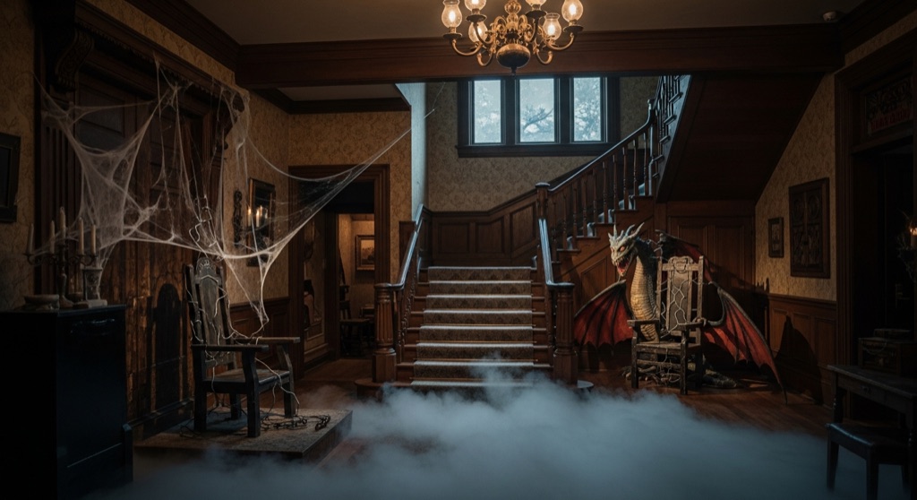 Atmosphere of Munster Mansion — Waxahachie