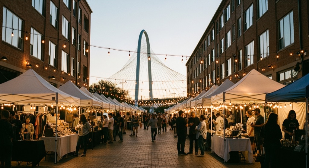 The Night Market at Trinity Groves — After Dark & Night Sky in Dallas