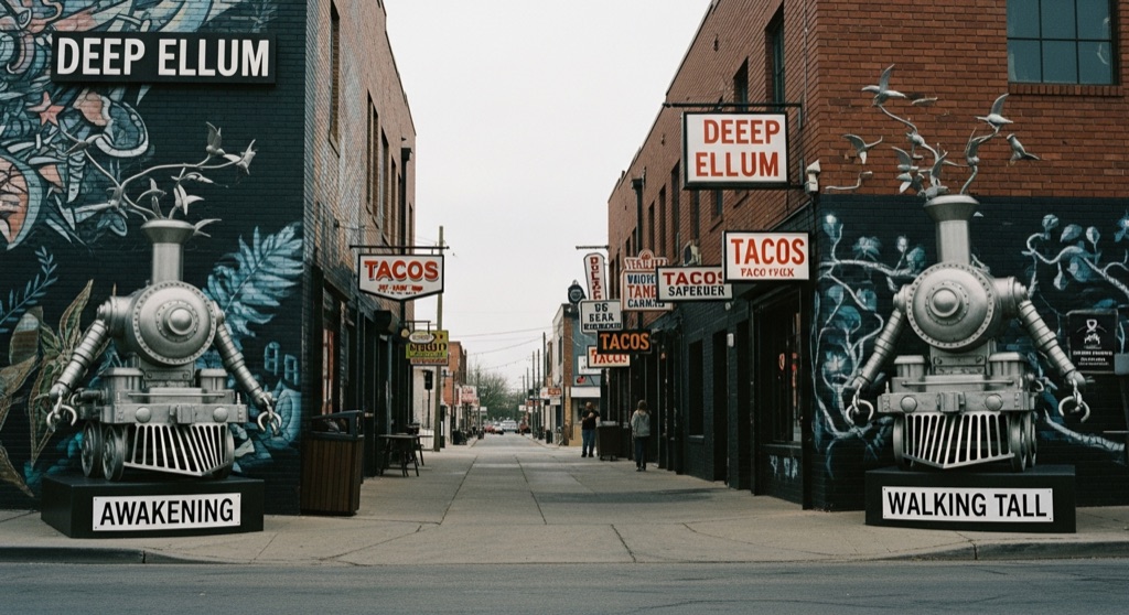 Atmosphere of The Traveling Man — Deep Ellum