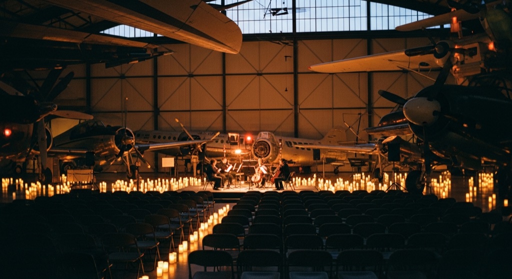 Candlelight Concert at Wings Over the Rockies Air & Space Museum — After Dark & Night Sky in Denver