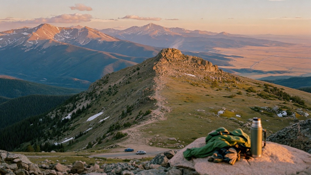 Atmosphere of Chief Mountain Trail — Idaho Springs / Squaw Pass Road (CO-103), Arapaho National Forest