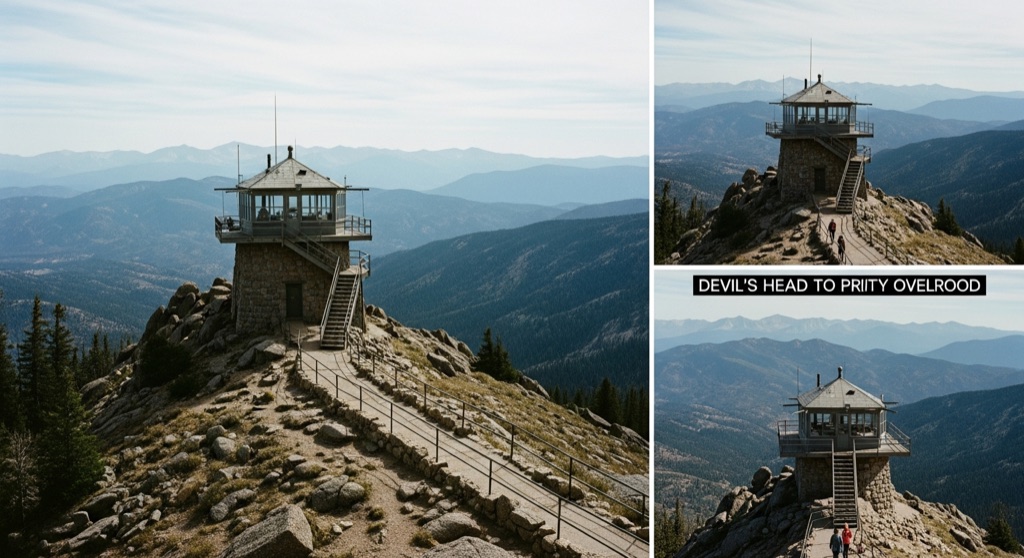 Atmosphere of Devil's Head Lookout — Sedalia