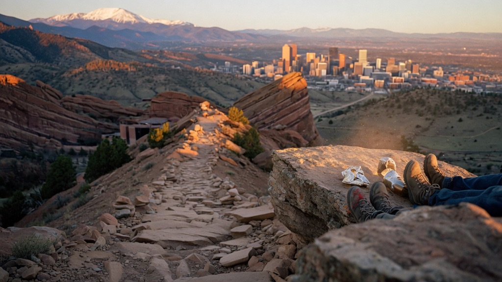 Atmosphere of Mount Morrison South Ridge Trail — Morrison / Red Rocks (west of Denver)