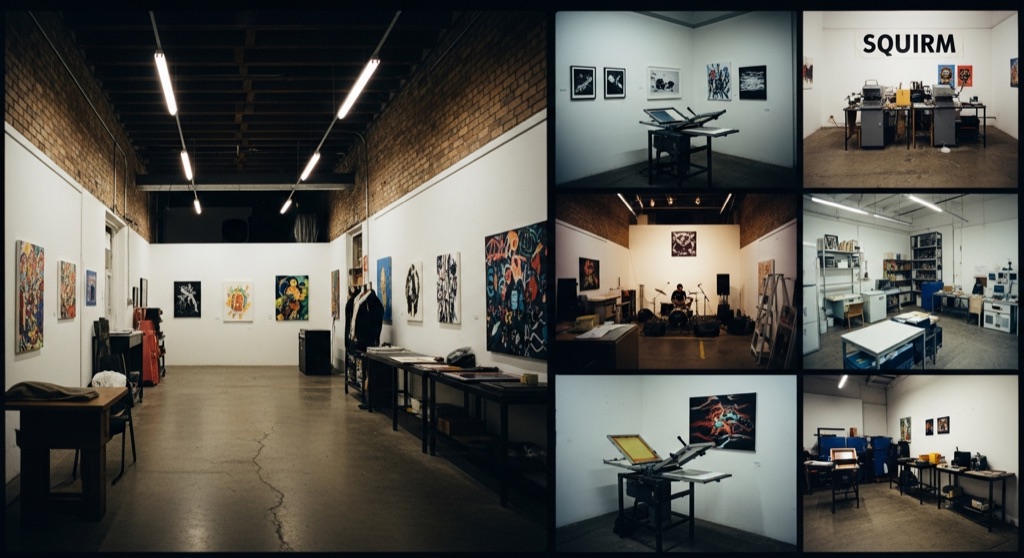 Atmosphere of Squirm Gallery — RiNo (River North)