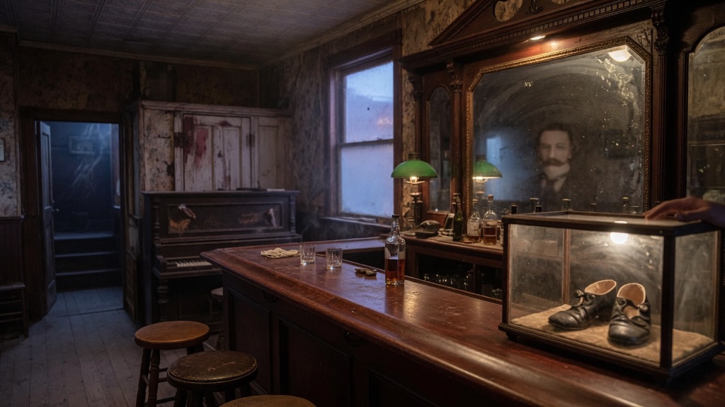 Atmosphere of The Legendary Silver Dollar Saloon — Leadville