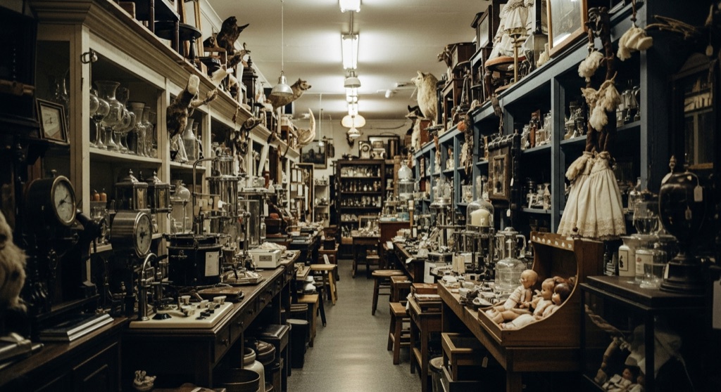Atmosphere of The Oddemporium — Baker / South Broadway (Antique Row)