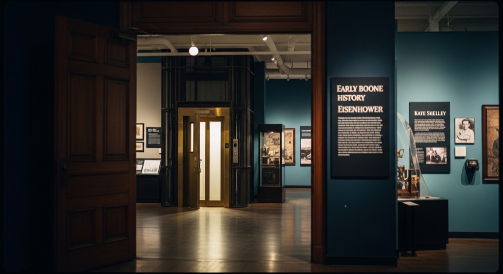Atmosphere of Boone County Historical Society (former Masonic Temple) — Boone