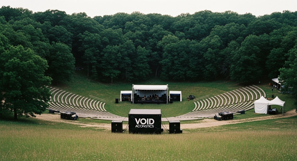 Atmosphere of Briar Patch Amphitheater — Bevington (25 min south of Des Moines)