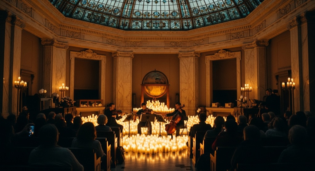 Candlelight Concerts at the World Food Prize Hall of Laureates — After Dark & Night Sky in Des Moines