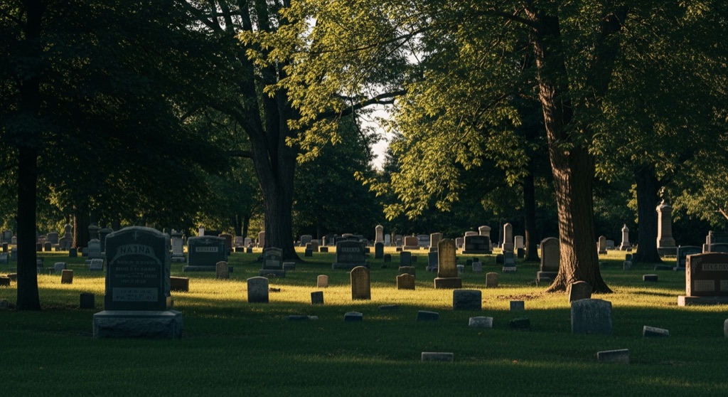 Atmosphere of Granny Sprague Cemetery — Amana Colonies