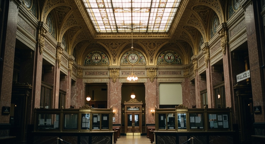 Atmosphere of Louis Sullivan 'Jewel Box' Bank (Merchants' National Bank) — Grinnell