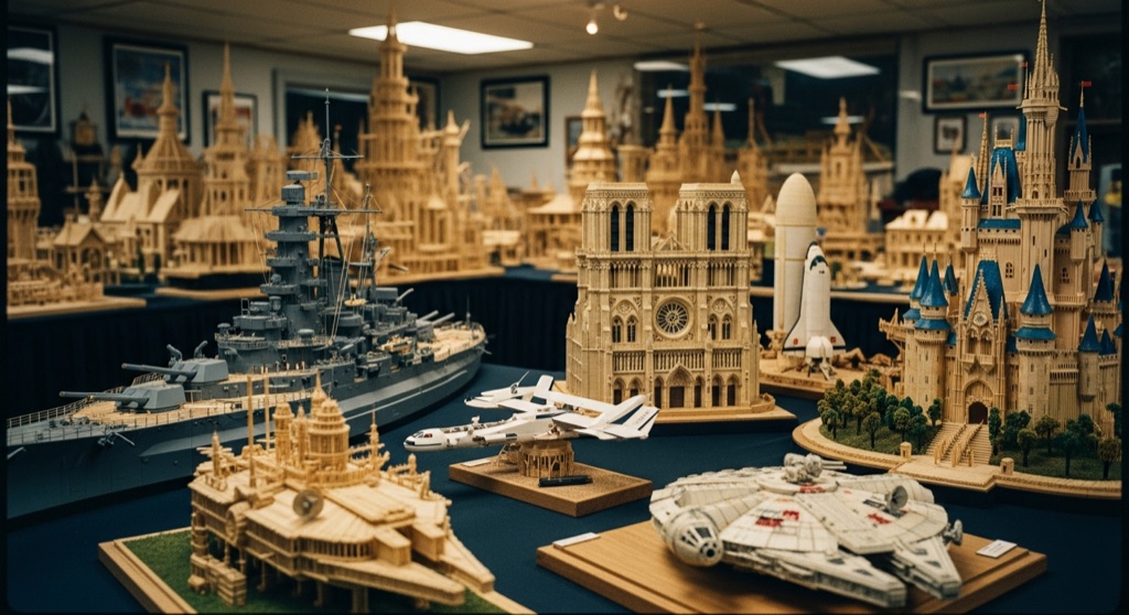 Atmosphere of Matchstick Marvels Museum — Gladbrook (70 miles NE of Des Moines)
