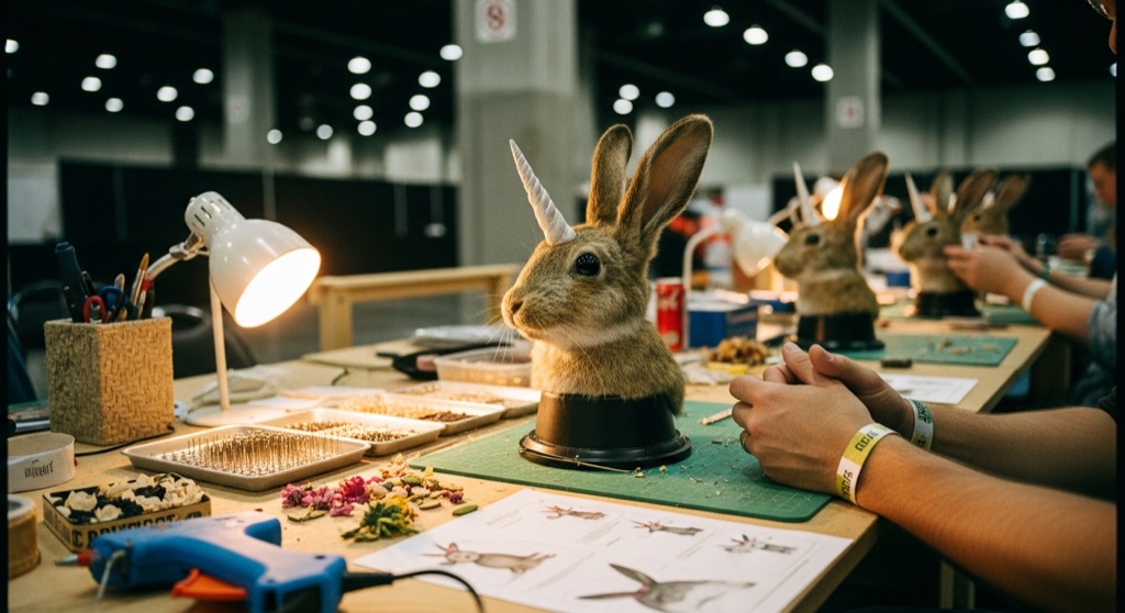 World Oddities Expo — Taxidermy & Pinning Classes — Hands-On & Workshops in Des Moines