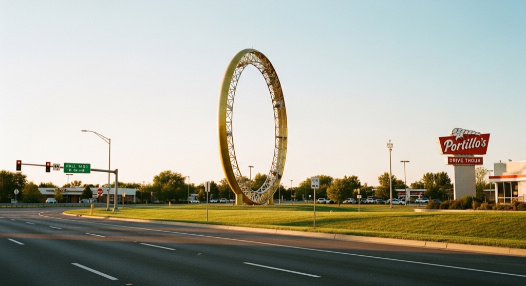 The Halo — Roadside & Outdoor Oddities in Detroit