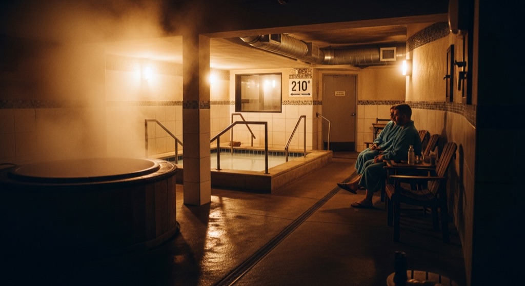 The Schvitz — After Dark & Night Sky in Detroit