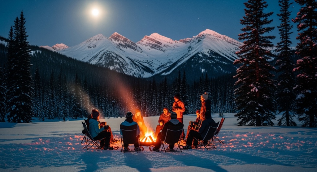 Full Moon Howler Snowshoe Hike (Durango Nordic Center) — After Dark & Night Sky in Durango