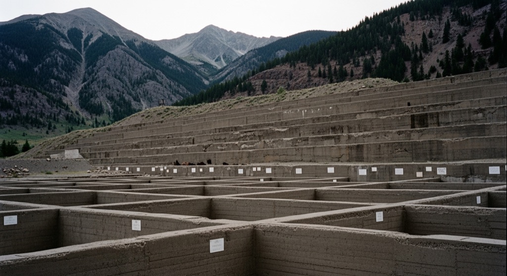 Gold Prince Mill at Animas Forks - building foundation — Abandoned & Forgotten in Durango