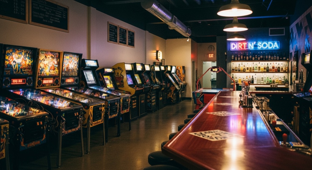 Sip n' Flip Arcade & Soda Bar — Arcades & Oddball Play in Fort Collins