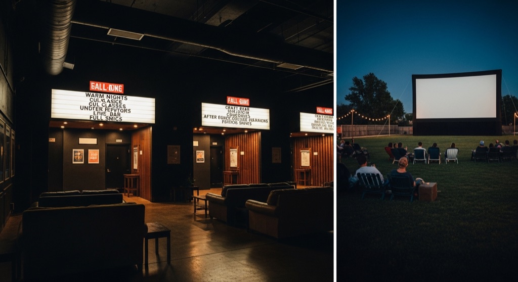 The Lyric Cinema (Outdoor Lawn Screen & Cult Nights) — Hidden Bars & Speakeasies in Fort Collins