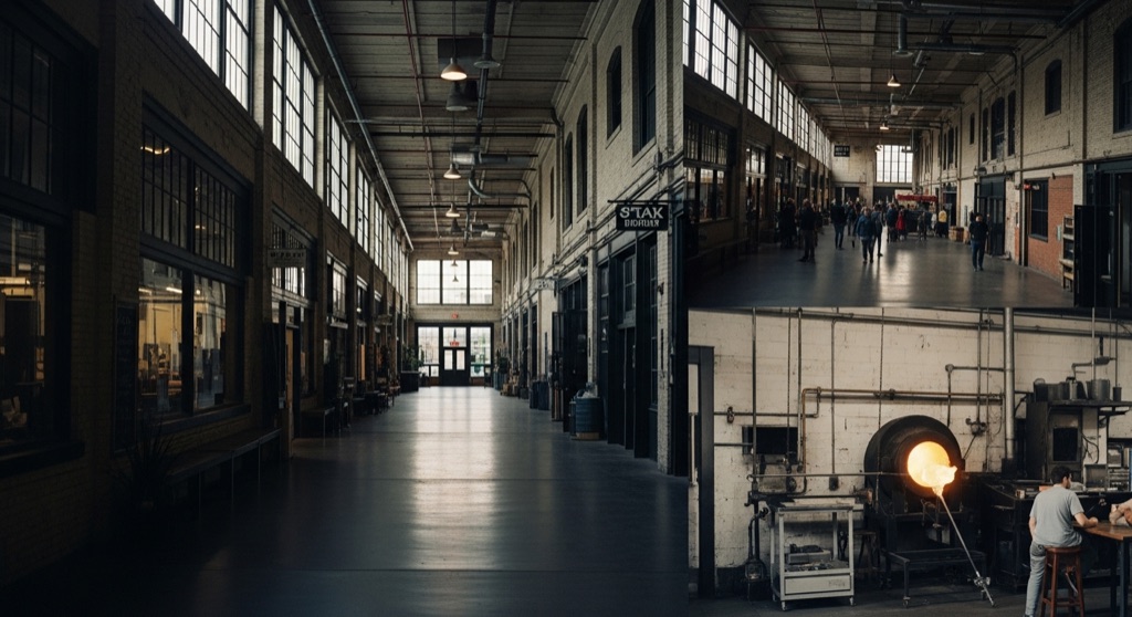 Factory Arts District — Vintage, Records & Makers in Indianapolis