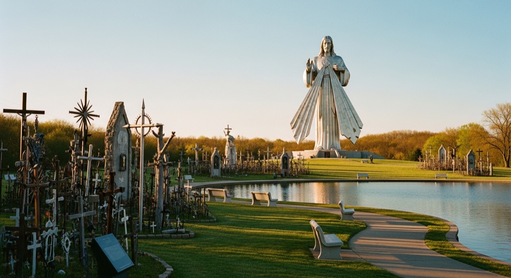 Divine Mercy Park — Roadside & Outdoor Oddities in Kansas City
