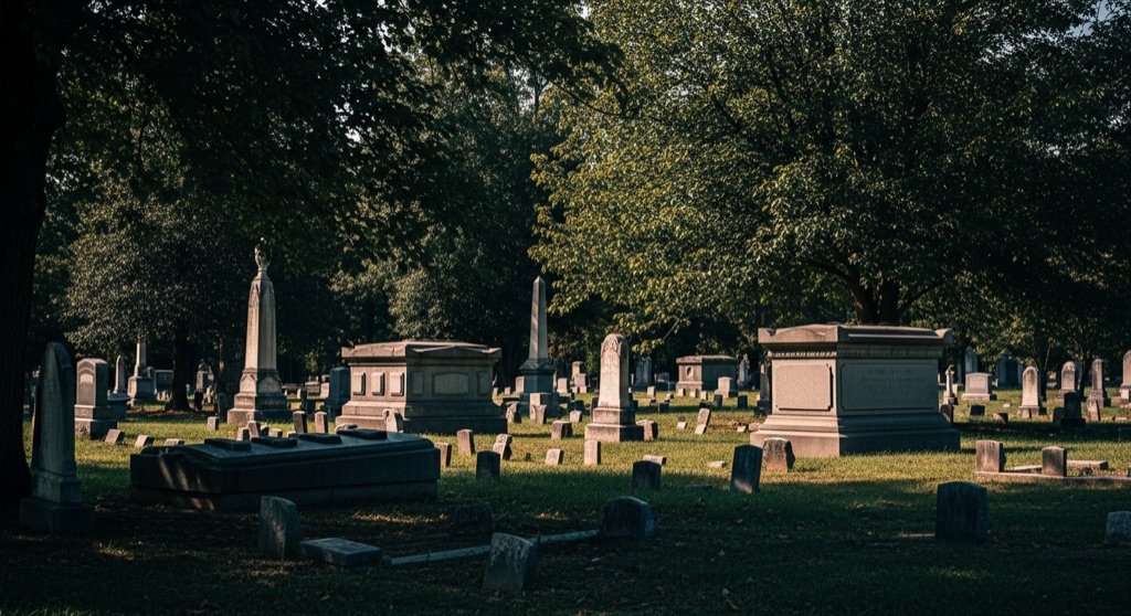 Burks Family Cemetery in Springs Shopping Center — Haunted & Secret History in Louisville