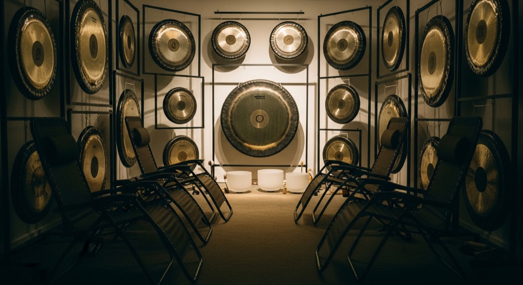 Memphis Gong Chamber (at Memphis Drum Shop) — Sound, Soak & Movement in Memphis