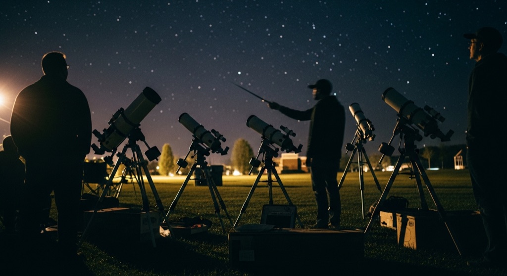 Telescope Mentoring Nights at Hinton Park — After Dark & Night Sky in Memphis