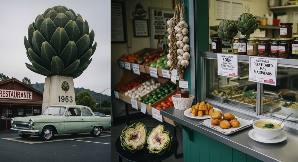 Giant Artichoke — Roadside & Outdoor Oddities in Monterey