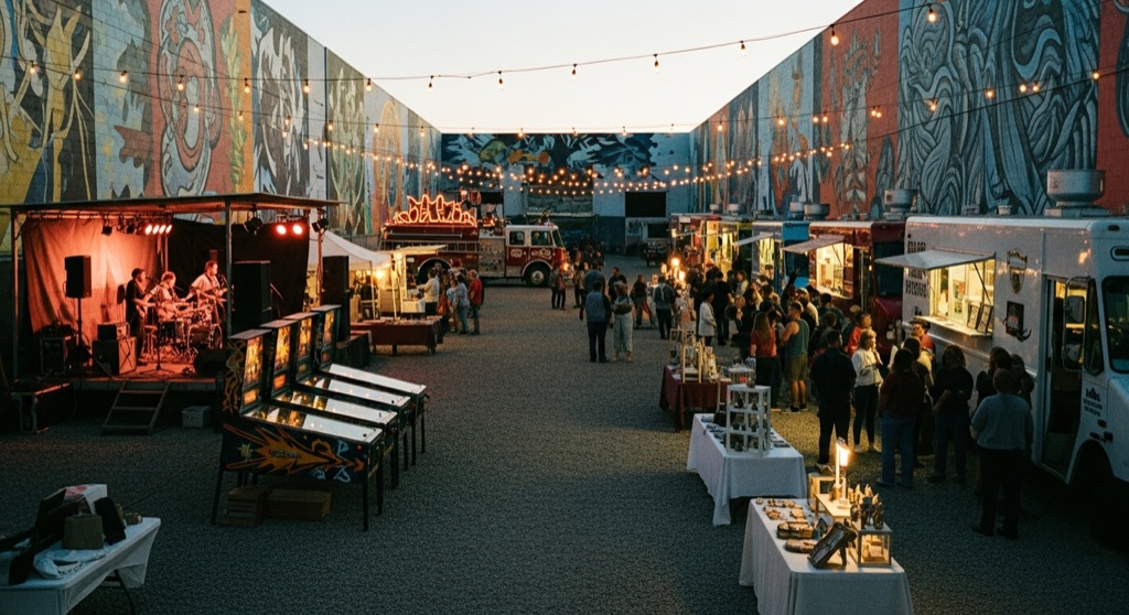 Night Market 831 — Arcades & Oddball Play in Monterey
