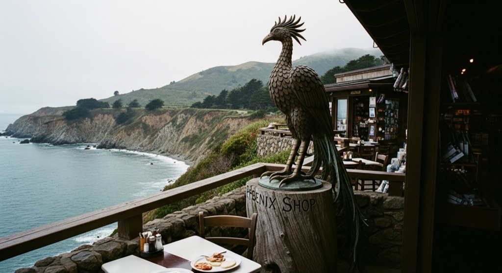 The Phoenix Shop (Nepenthe) — Roadside & Outdoor Oddities in Monterey