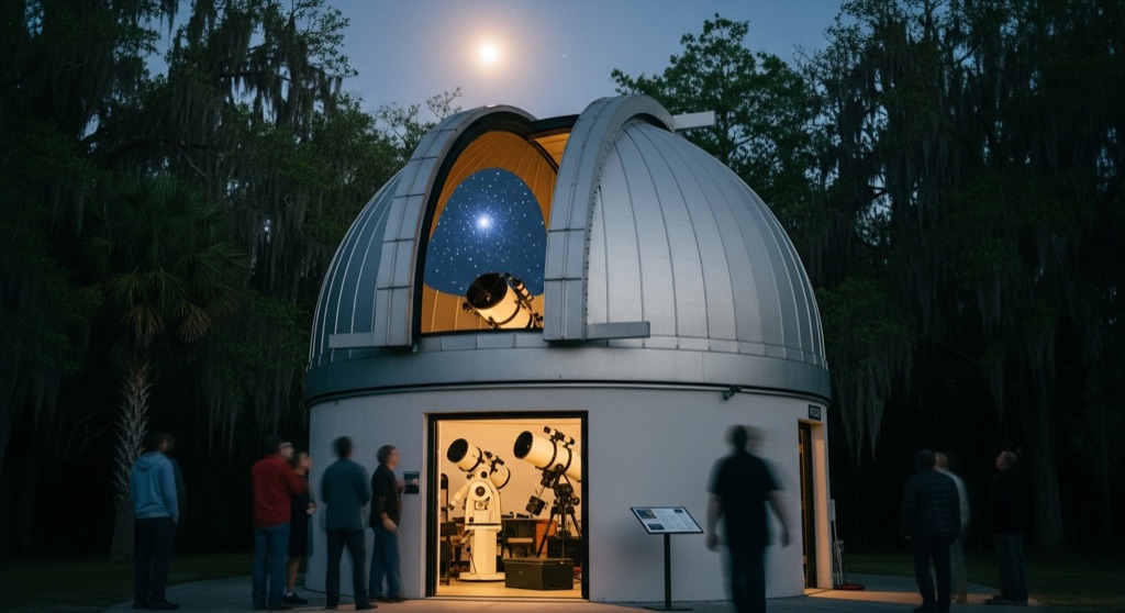 Highland Road Park Observatory (Baton Rouge) — After Dark & Night Sky in New Orleans